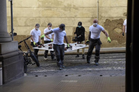 Scuola-lavoro in Piazza Barberini a Roma