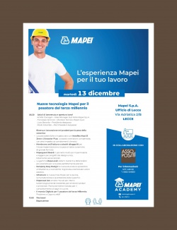 Evento Assoposa-Mapei Area Sud (Lecce)