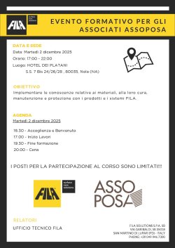 Evento FILA in Campania