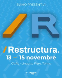 Assoposa sarà a Restructura Torino 2025!