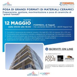 Evento Saint-Gobain presso Formedil Napoli con Assoposa e Raimondi