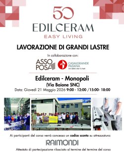 Assoposa presso Edilceram invitata da Raimondi e Casalgrande Padana