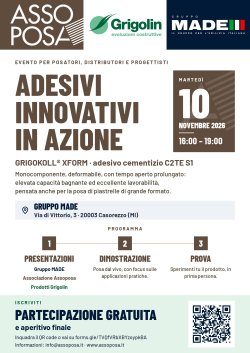 <span>Seminario Assoposa-Grigolin-Gruppo MADE a Casorezzo (MI)</span><span><br></span>